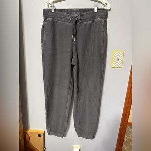 aerie women's Gray Corduroy Jogger Pants